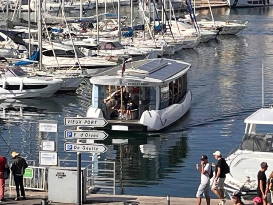 Апартаменти T4 Marseille Vue Imprenable Sur Vieux Port Екстер'єр фото